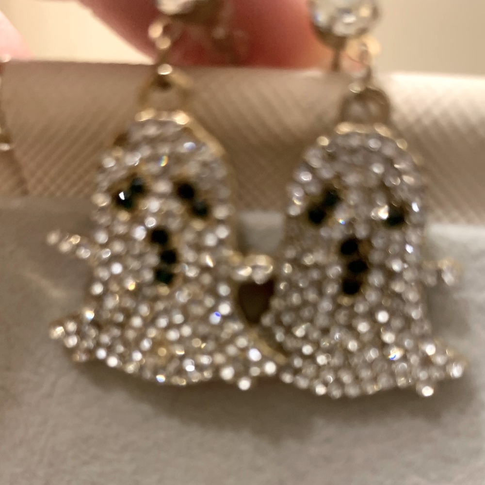 Betsey Johnson ghost earrings